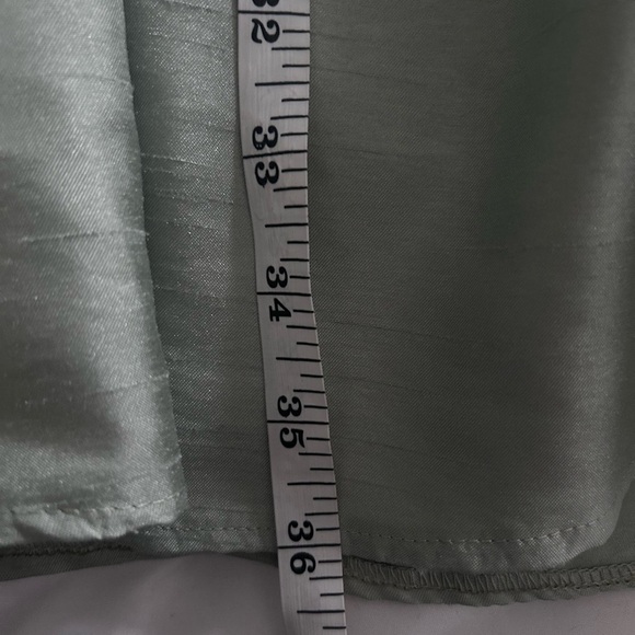 Jessica McClintock Bridal Strapless Mint Green Midi Dress Size 6 Vintage - Picture 10 of 10